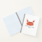 Cahier spirale crabe (Intérieur)