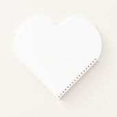 Cahier spiralé de fantaisie mignon avec fleurs de (Dos)