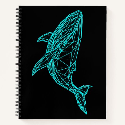 Cahier Spirale Deluxe Baleine de Joueur Cool (Devant)