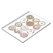 Cahier spiralé DOUZAINE DE DONUTS TRICOTÉS  (Côté gauche)