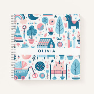 Cahier spiralé du Tisseur de Rêves Enchantés et Fa