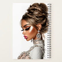 Cahier spiralé Élégance Tressée Glam Girl