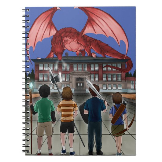 Cahier spiralé Enfants du club McGilvra DnD contre (Devant)