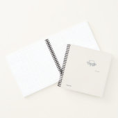 Cahier spirale / Esthétique littéraire introverti (Intérieur)
