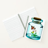 Cahier Spirale Fée Capturée (Intérieur)