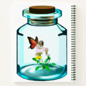 Cahier Spirale Fée Capturée (Dos)