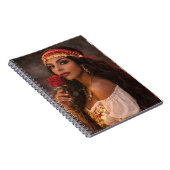 cahier spiralé femme gitane (Côté Droit)