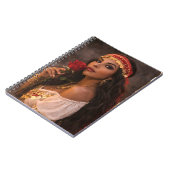 cahier spiralé femme gitane (Côté gauche)