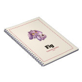 Cahier spiralé Fig le Dragon (Côté Droit)