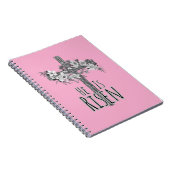 Cahier Spirale Fleurie Croix de la Résurrection (Côté Droit)