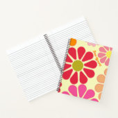 Cahier spiralé floral tout simplement super (Intérieur)