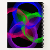 Cahier Spirale Géométrique Mélange Circulaire Colo (Dos)