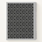 Cahier Spirale GOTHIC 21,59x27,94 cm / Gris (Dos)