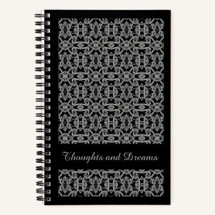 Cahier Spirale GOTHIC 5.5x8.5 / Noir
