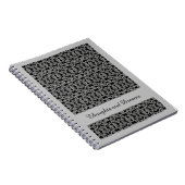 Cahier Spirale GOTHIC 6,5x8,75 / Gris (Côté Droit)