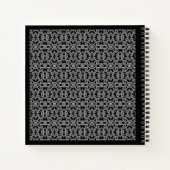 Cahier Spirale GOTHIC 8,5x8,5 / Noir (Dos)