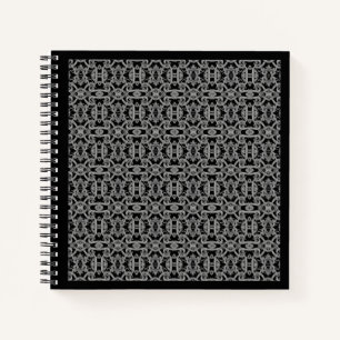 Cahier Spirale GOTHIC 8,5x8,5 / Noir