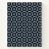 Cahier spirale imprimé géométrique (Dos)
