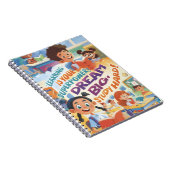 Cahier Spirale Joyeux pour les Grands Rêveurs (Côté Droit)