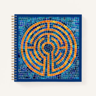 Cahier spiralé LABYRINTH IV 8,5x8,5