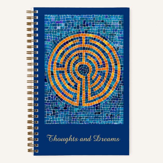 Cahier spirale LABYRINTHE IV 5,5x8,5 (Recto)