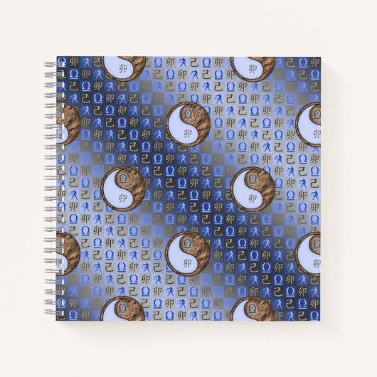 Cahier spiralé Libra & Lapin de Terre (Devant)