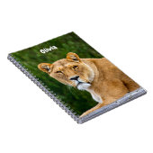 Cahier spirale Lion (Côté Droit)