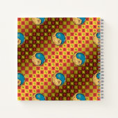 Cahier Spirale Lion & Tigre d'Eau (Dos)