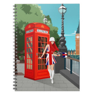 Cahier spirale London Calling