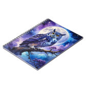 Cahier spiralé Lune céleste de la chouette (Côté gauche)