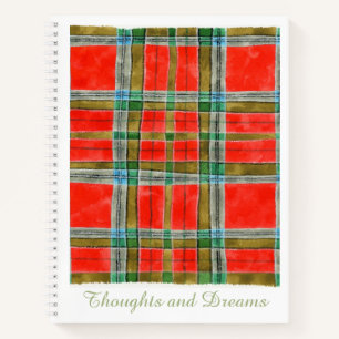 Cahier Spirale MAC BAIN TARTAN 8.5x11