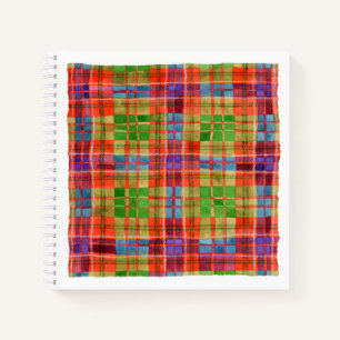 Cahier Spirale MAC RAE TARTAN 8.5x8.5