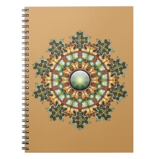 cahier spiralé Mandala #1 (Devant)