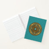 Cahier spiralé Mandala Poissons (Intérieur)