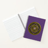 Cahier spiralé Mandala Sagittaire (Intérieur)