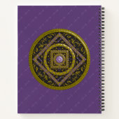 Cahier spiralé Mandala Sagittaire (Dos)