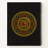 Cahier spiralé Mandala Scorpion (Dos)