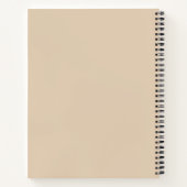 Cahier spiralé minimalisme de la vie simple (Dos)