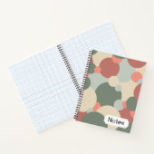 Cahier Spirale molécules rouge-vert (Intérieur)