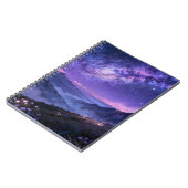 Cahier spiralé Montagne Galaxie (Côté gauche)