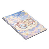 Cahier spiralé Moutons rêveurs mignons (Côté Droit)