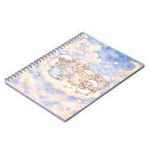 Cahier spiralé Moutons rêveurs mignons (Côté gauche)