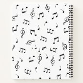 Cahier Spiralé Note de Musique (Dos)