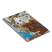 Cahier spiralé Panda roux (Côté Droit)