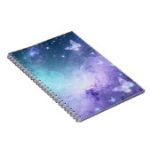 Cahier Spirale Papillon Céleste (Côté Droit)