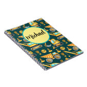 Cahier Spirale Personnalisé Camions de Constructio (Côté Droit)