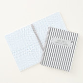 Cahier spiralé personnalisé pour les jours de rent (Intérieur)