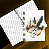 Cahier spiralé pour écrivains