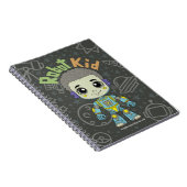 Cahier spirale pour enfant robot (Côté Droit)