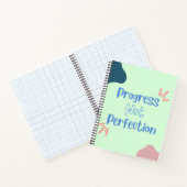 Cahier spiralé Progress not Perfection (Intérieur)